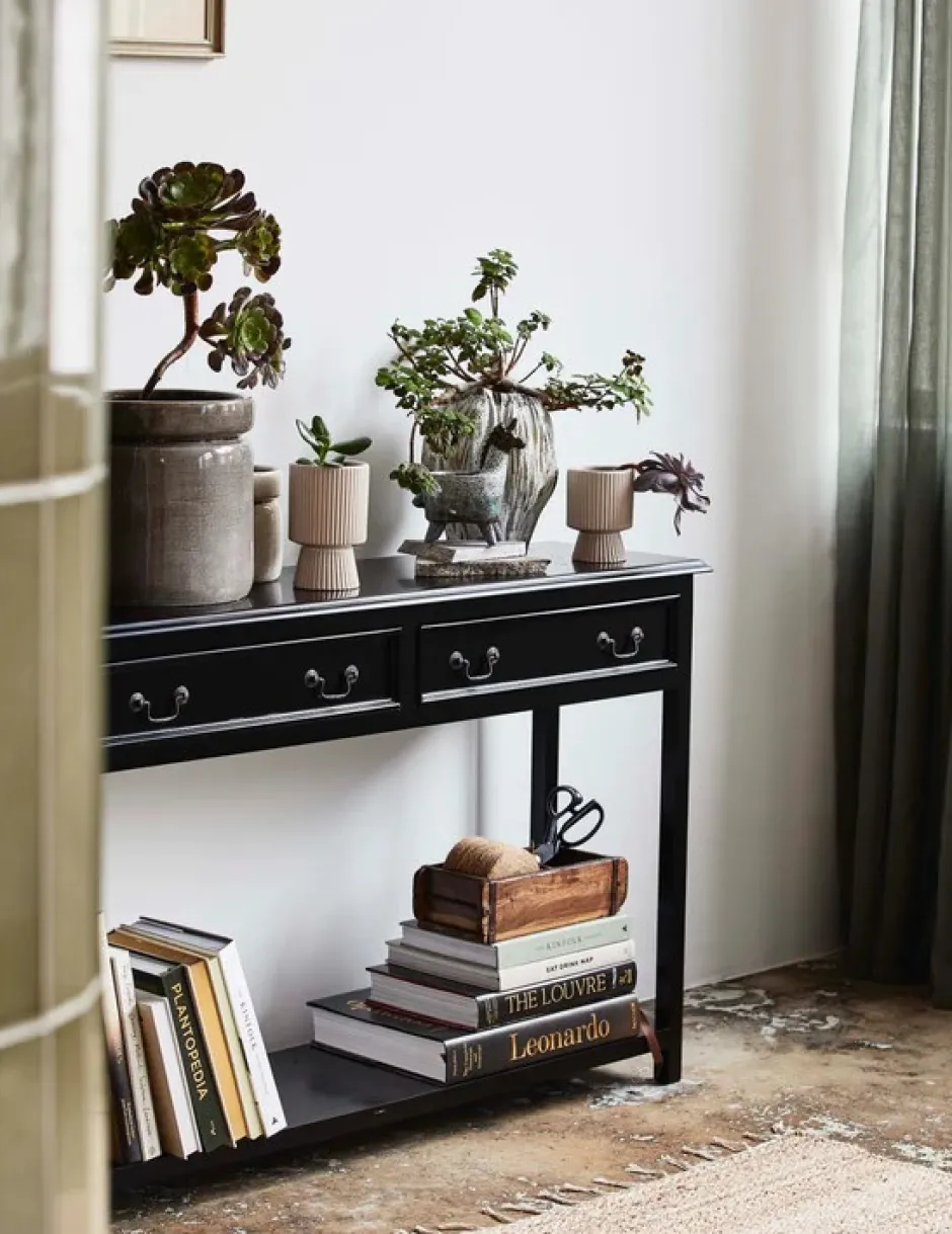 Sovrum|Sidobord|Nordal Skänk vintage - Svart