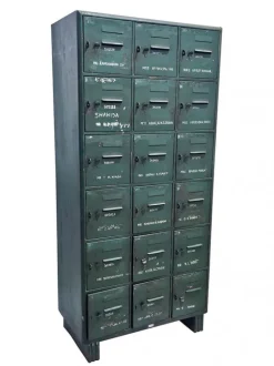 Skåp Vintage|Skåp Och Skänkar|Trademark Living Skåp 'Old locker' - Grön