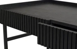 Arbetsrum|Skrivbord|Rowico Home Skrivbord 'Halifax' 120x61cm - Svart