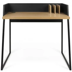 Bord|Arbetsrum|Reforma Skrivbord 'Kenneth' - Ek/Svart