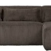 Divansoffor|Vardagsrum|WOOOD Soffa 'Bean' 4-sits - Brun/Manchester