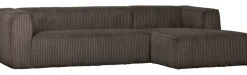 Divansoffor|Vardagsrum|WOOOD Soffa 'Bean' 4-sits - Brun/Manchester