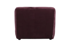 Modulsoffor|Vardagsrum|Dutchbone Soffa 'Giada' 1-sits - Plommon