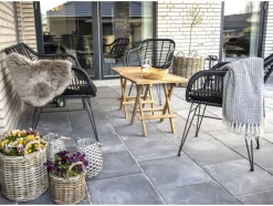 Utemöbler|Uteplats|Garden Prestige Soffa 'Trieste' - Svart