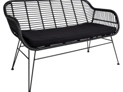 Utemöbler|Uteplats|Garden Prestige Soffa 'Trieste' - Svart