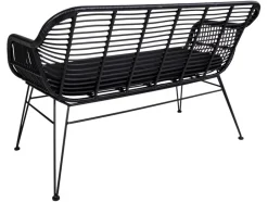 Utemöbler|Uteplats|Garden Prestige Soffa 'Trieste' - Svart