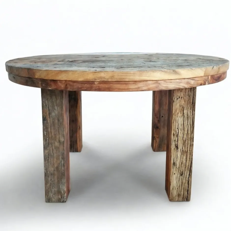 Soffbord Vintage|Soffbord|Reforma Soffbord 'Birka' Runt 85x85cm - Vintage