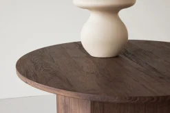 Soffbord|Vardagsrum|Reforma Soffbord 'Björkvik' Runt 80cm - Mocka