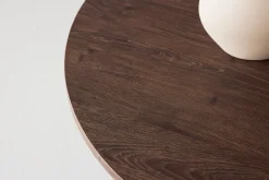 Soffbord|Vardagsrum|Reforma Soffbord 'Björkvik' Runt 80cm - Mocka