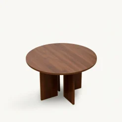 Bord|Soffbord|Reforma Soffbord 'Créme' Runt 75cm - Valnöt