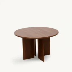 Bord|Soffbord|Reforma Soffbord 'Créme' Runt 75cm - Valnöt