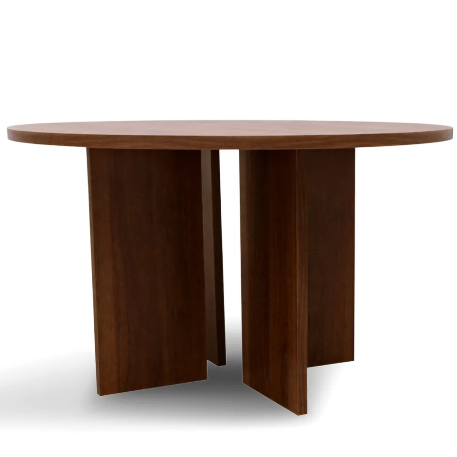 Bord|Soffbord|Reforma Soffbord 'Créme' Runt 75cm - Valnöt