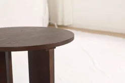 Bord|Soffbord|Reforma Soffbord 'Créme' Runt 55 cm - Valnöt