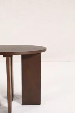 Bord|Soffbord|Reforma Soffbord 'Créme' Runt 55 cm - Valnöt