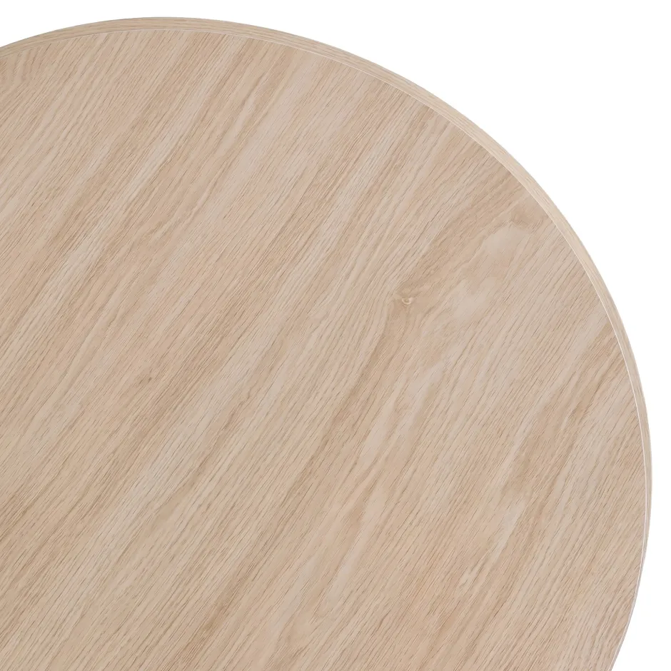 Bord|Soffbord|Reforma Soffbord 'Créme' Runt 75cm - Vitpigmenterad