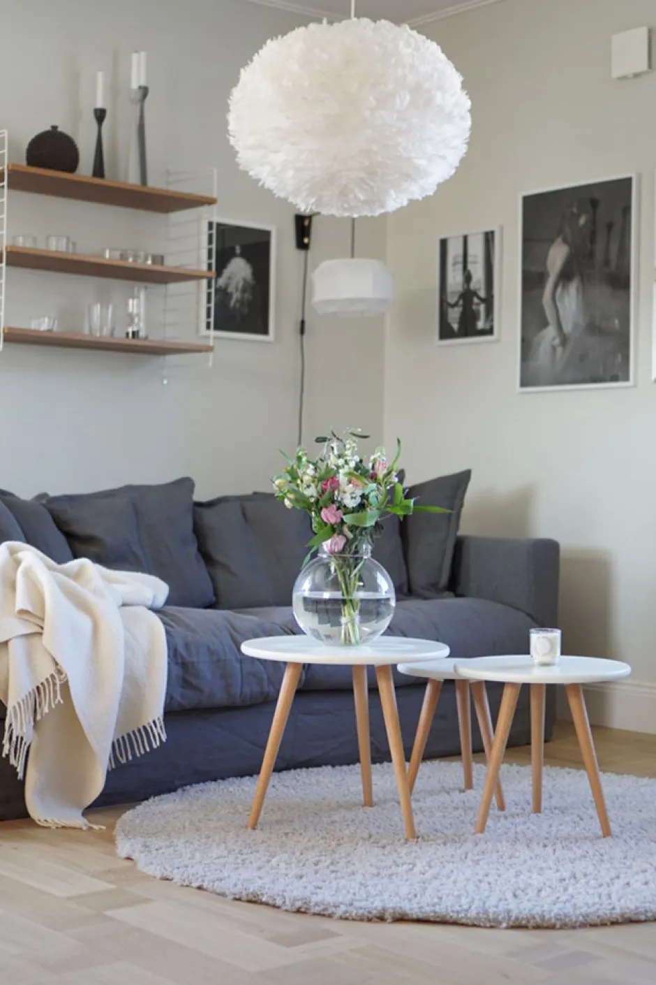 Bord|Soffbord|Reforma Soffbord 'Dalby' 3 delar - Vit