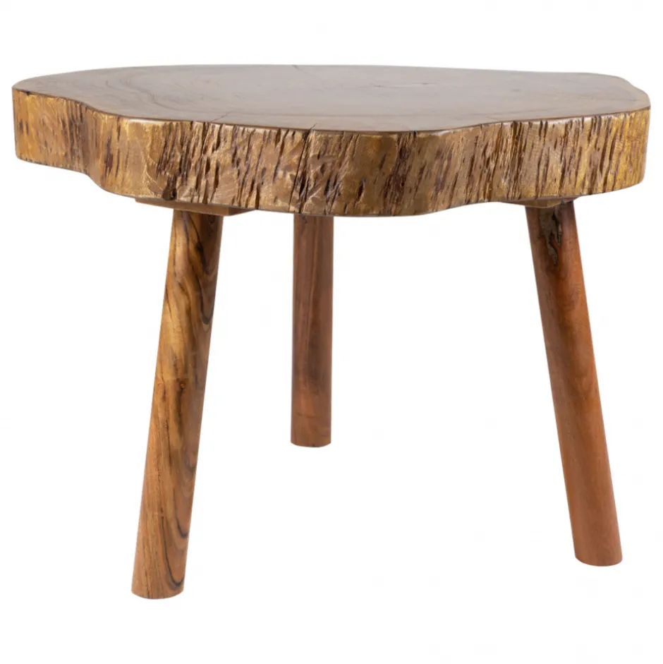 Bord|Soffbord|Vintage Soffbord 'Earth' - Trä