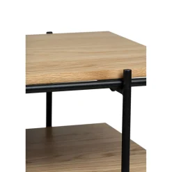 Bord|Soffbord|Reforma Soffbord 'Frida' - Natur/Svart