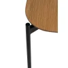 Bord|Soffbord|Reforma Soffbord 'Frida' 50x50cm - Natur/Svart