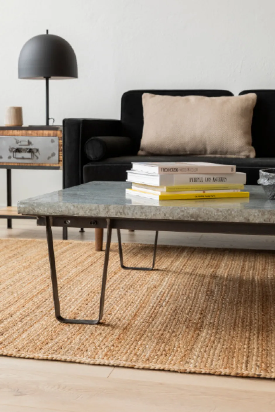 Bord|Soffbord Vintage|Vintage Soffbord 'Åke' L - Industrial Table