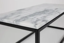Bord|Soffbord|Zuiver Soffbord 'Marble Power' - Svart/Marmor