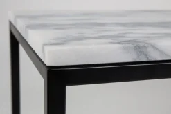 Bord|Soffbord|Zuiver Soffbord 'Marble Power' - Svart/Marmor