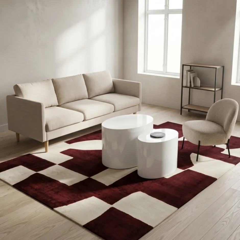 Soffbord|Vardagsrum|Reforma Soffbord 'Ponza' 2 delar - Vit