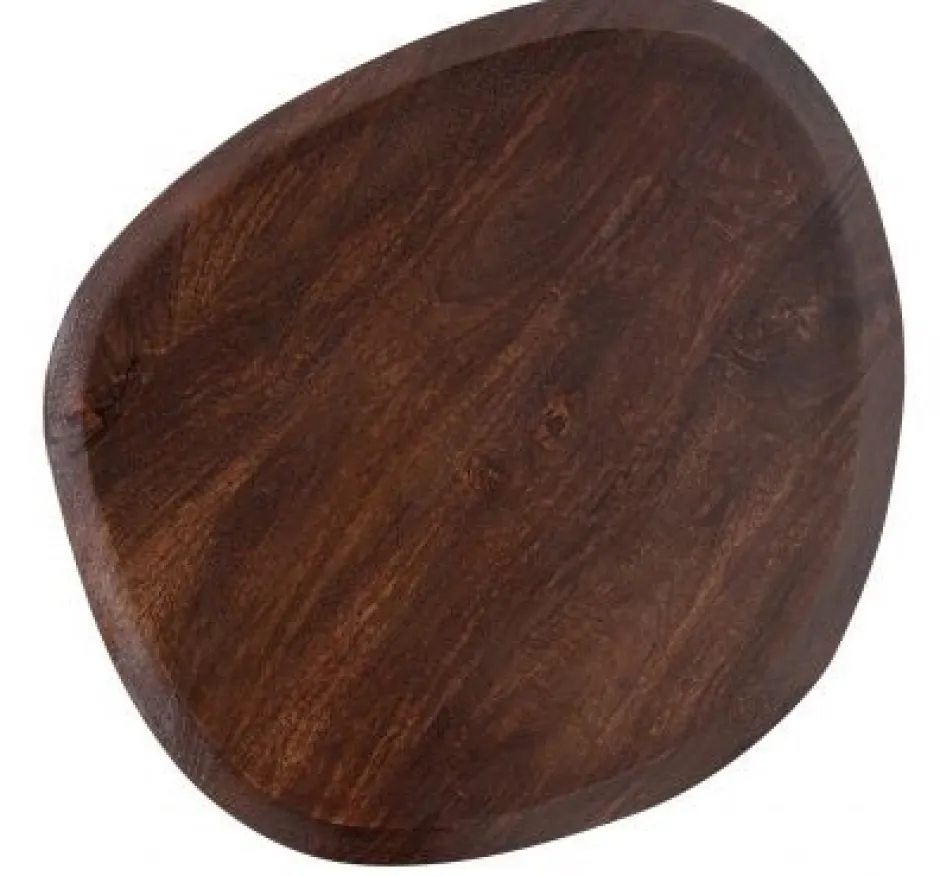 Bord|Soffbord|WOOOD Soffbord 'Posture' Runt 60cm - Valnöt