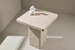 Soffbord|Vardagsrum|Reforma Soffbord 'Qvart' 50x50cm - Beige
