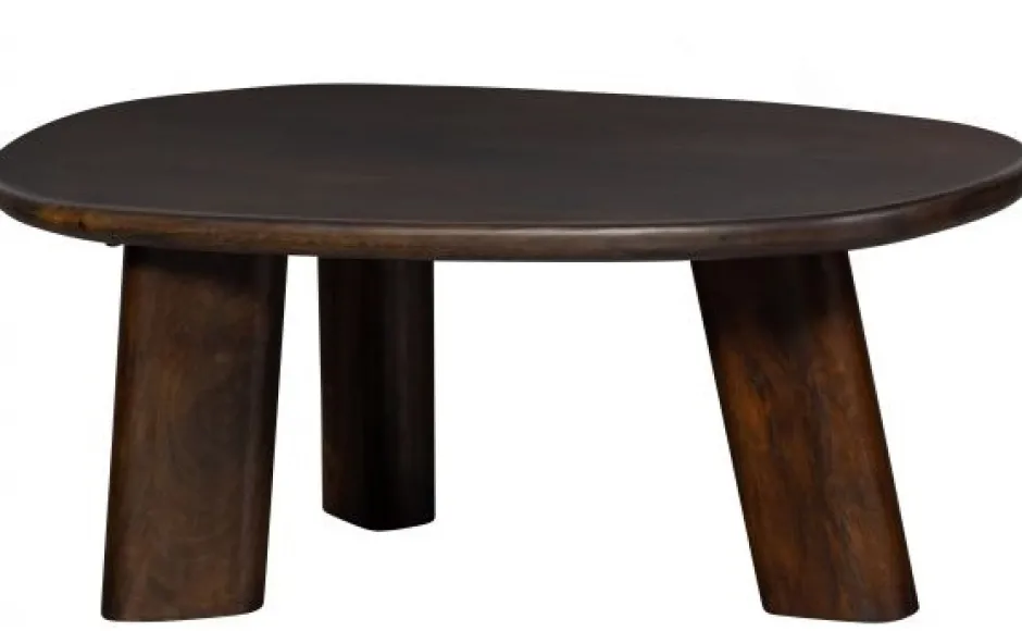 Soffbord|Vardagsrum|WOOOD Soffbord 'Roundly' - Valnöt