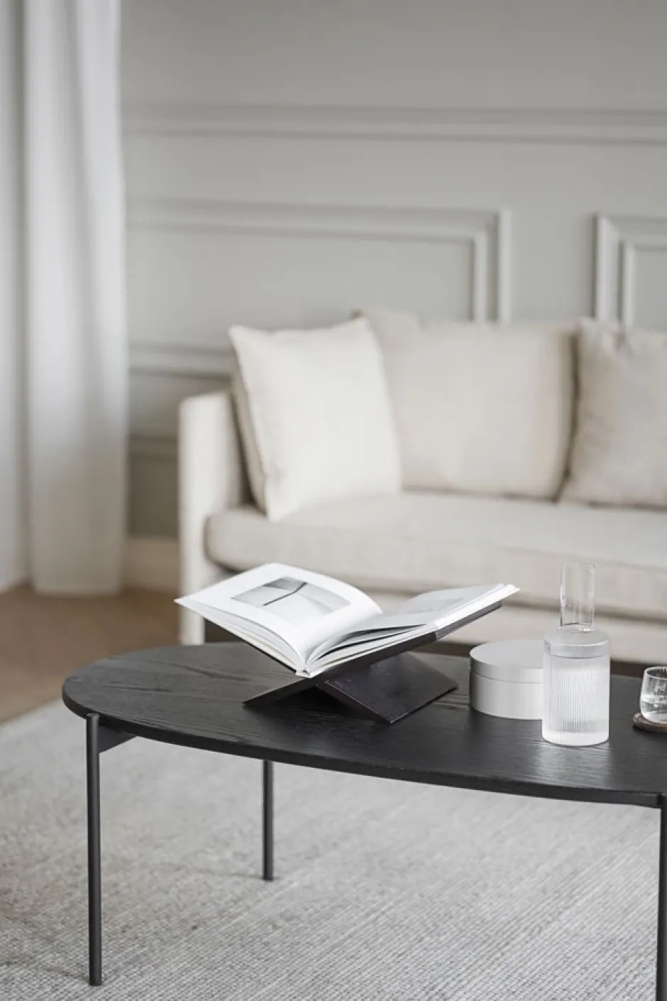 Soffbord|Vardagsrum|Rowico Home Soffbord 'Skye' 120x60cm - Svart
