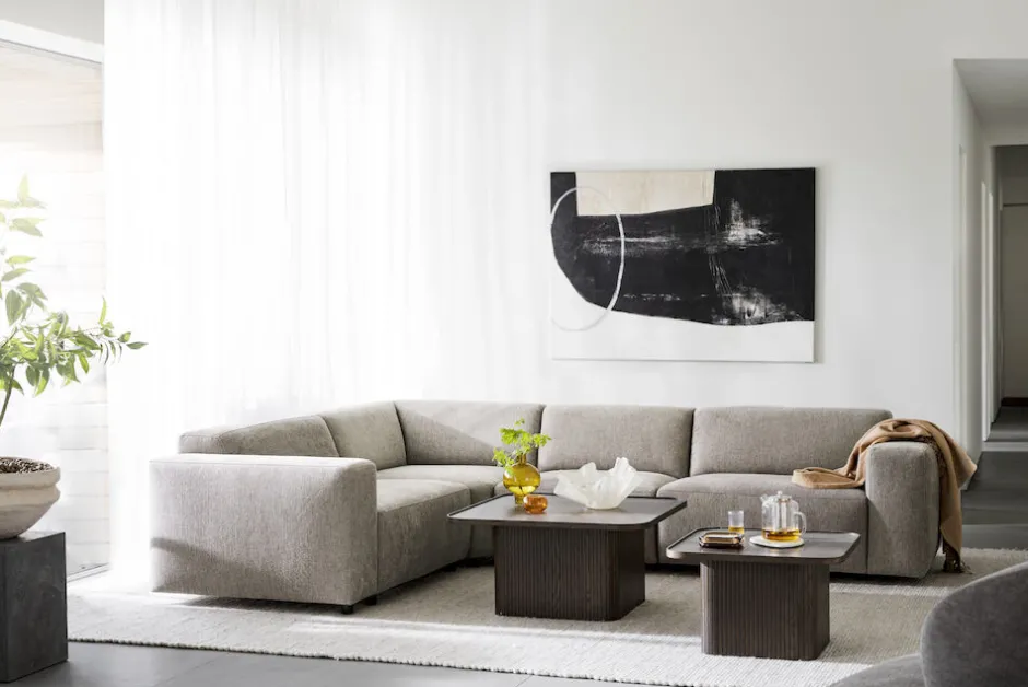 Soffbord|Vardagsrum|Rowico Home Soffbord 'Sullivan' 80x80cm - Brun