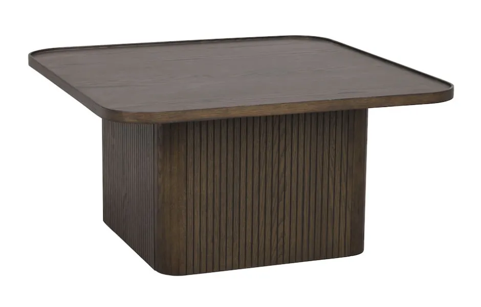 Soffbord|Vardagsrum|Rowico Home Soffbord 'Sullivan' 80x80cm - Brun
