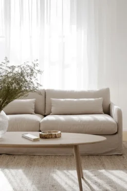 Soffbord|Vardagsrum|Rowico Home Soffbord 'Tompkins' 150x60cm - Vitpigmenterad ek