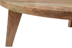 Bord|Soffbord Vintage|Vintage Soffbord Runt 65cm - Natur