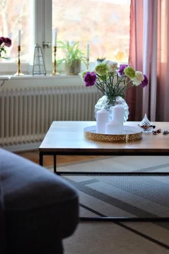 Soffbord|Vardagsrum|Vintage Soffbord - Trä/Järn