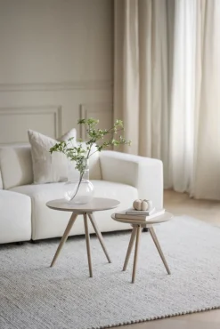 Soffbord|Vardagsrum|Rowico Home Soffbord 'Yumi' 2 delar - Vitpigmenterad