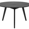 Soffbord|Vardagsrum|Rowico Home Soffbord 'Yumi' Runt 90cm - Svart