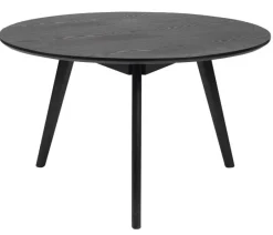 Soffbord|Vardagsrum|Rowico Home Soffbord 'Yumi' Runt 90cm - Svart