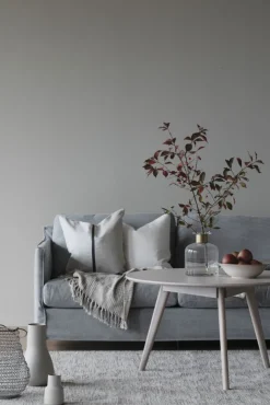 Soffbord|Vardagsrum|Rowico Home Soffbord 'Yumi' Runt 90cm - Vitpigmenterad ek