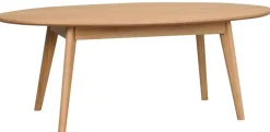 Runda Matbord|Matbord|Rowico Home Soffbord 'Yumi' 130x65cm - Ek
