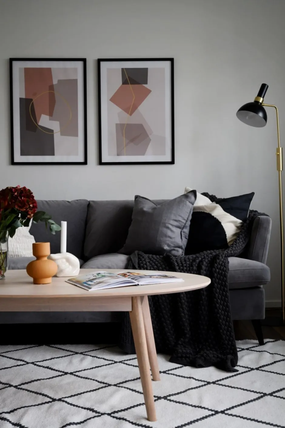 Soffbord|Vardagsrum|Rowico Home Soffbord 'Yumi' 130x65cm - Vitpigmenterad