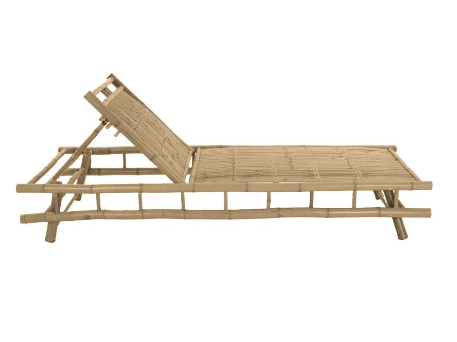 Utemöbler|Solstolar & Solsängar|Garden Prestige Solsäng 'Bambu' - Natur