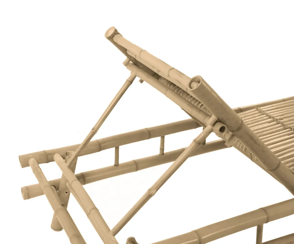 Utemöbler|Solstolar & Solsängar|Garden Prestige Solsäng 'Bambu' - Natur