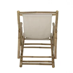 Utemöbler|Solstolar & Solsängar|Bloomingville Solstol 'Korfu' - Bambu
