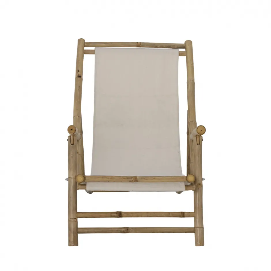 Utemöbler|Solstolar & Solsängar|Bloomingville Solstol 'Korfu' - Bambu