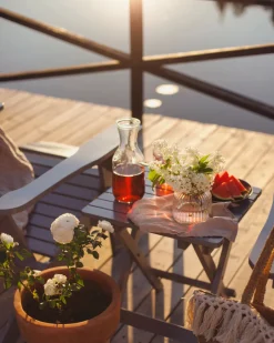 Utemöbler|Solstolar & Solsängar|Garden Prestige Solstol 'Lounge' - Grå