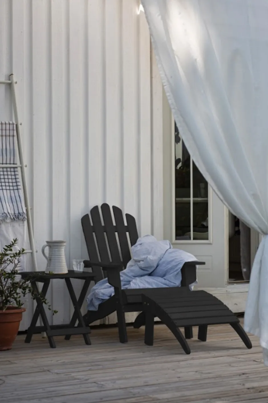 Utemöbler|Solstolar & Solsängar|Garden Prestige Solstol 'Lounge' - Svart