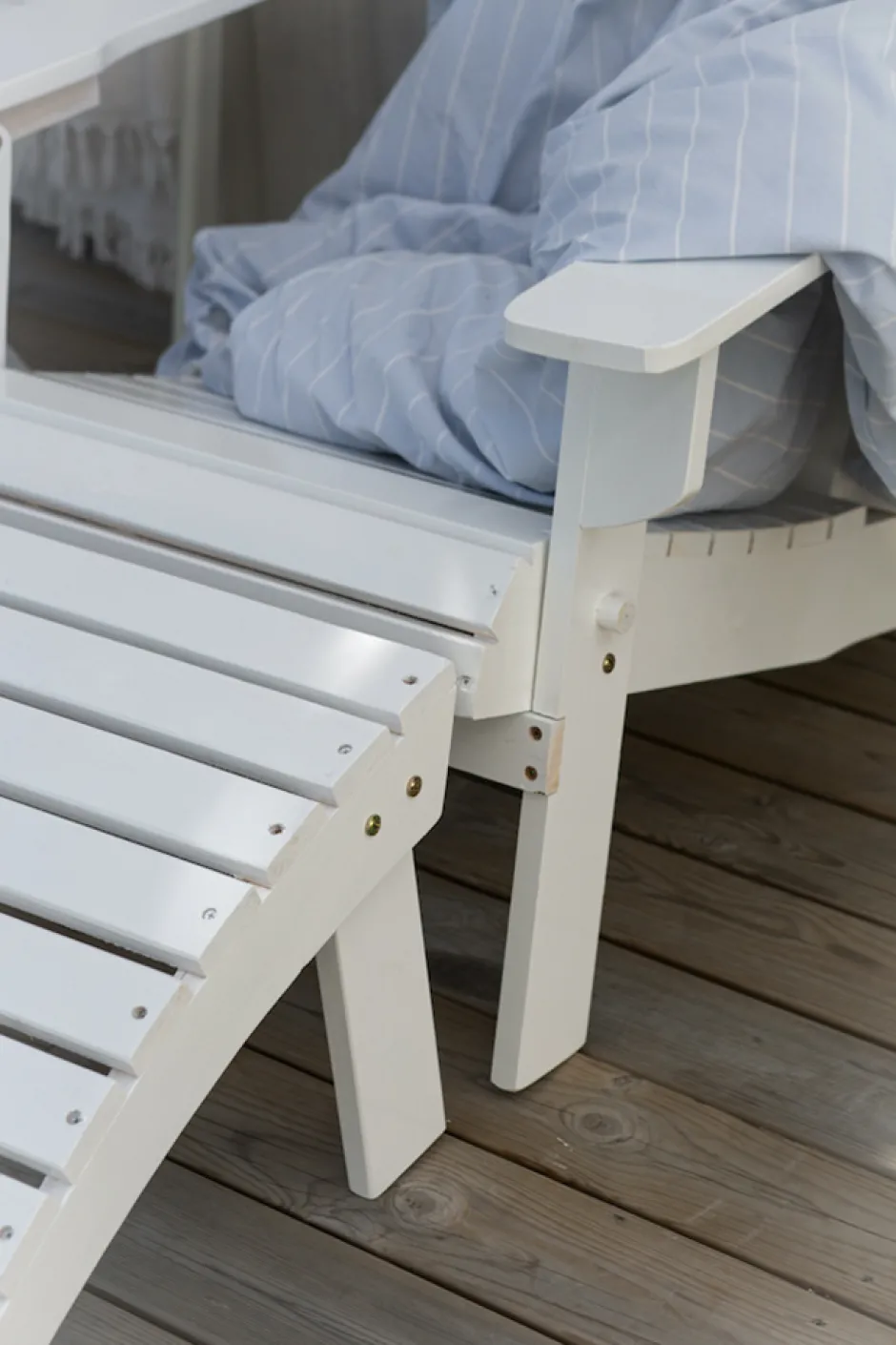 Utemöbler|Solstolar & Solsängar|Garden Prestige Solstol 'Lounge' - Vit