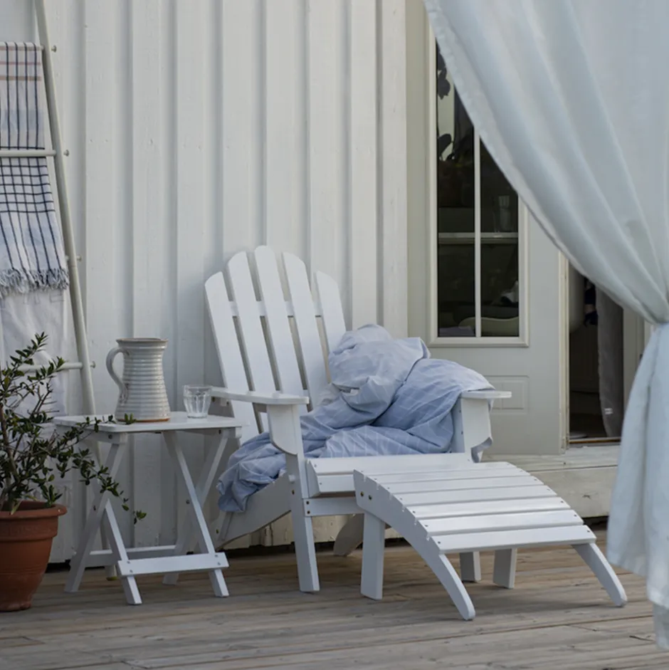 Utemöbler|Solstolar & Solsängar|Garden Prestige Solstol 'Lounge' - Vit